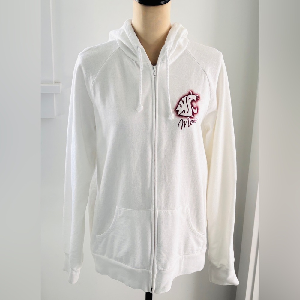 WSU Hoodie Washington State Cougs Sweatshirt Moms Weekend Family Wknd Large